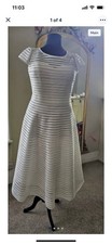 Veni Infantino Mother of the Bride/Groom Dress Size 14 Ivory
