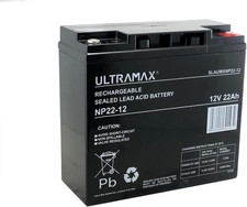 ULTRAMAX 12V 22Ah (Replaces 17Ah 18Ah 20Ah) BOOSTER PACK Rechargeable Battery