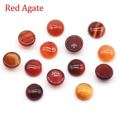 10mm round gemstone flat - round,