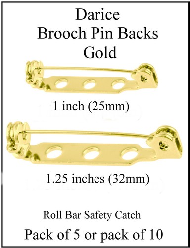 Darice pin backs for brooch - darice,