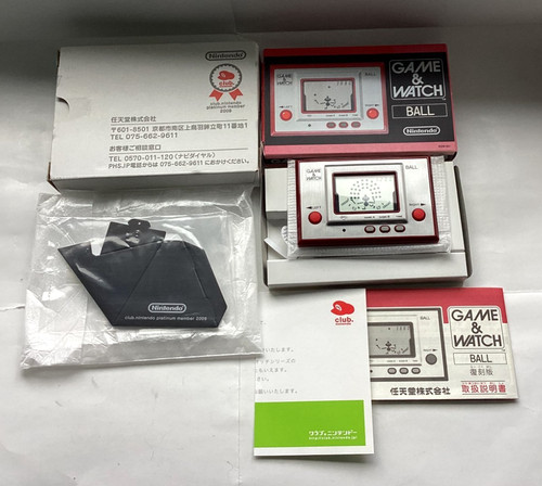 Nintendo game and watch ball - watch,