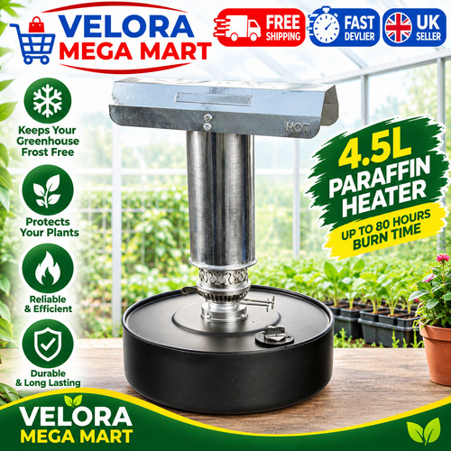Large paraffin heater - 4.5l,