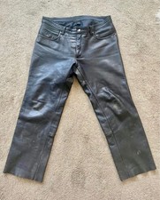 Motorcycle Leather Trousers