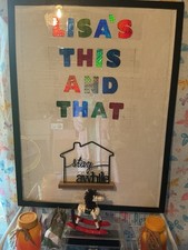 Vintage White Wooden Rocking