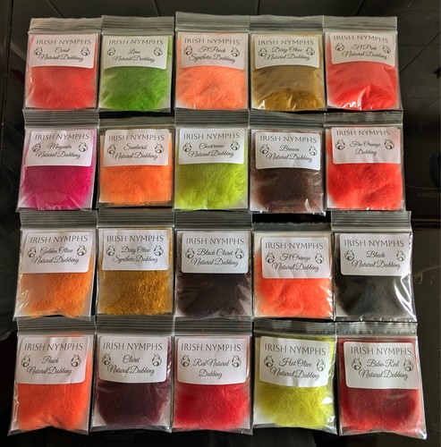 Natural dubbing various dyed - natural,