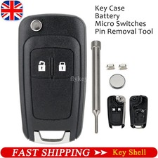 Button flip key - fob, shell