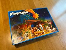Playmobil 3996 Vintage Nativity Scene Boxed and Near Complete (2 Pieces Missing)