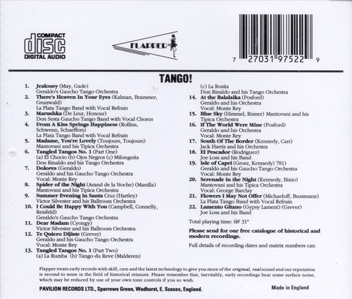 Various artists tango - artists, tango!