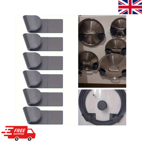 6pcs pan lid holder saucepan - 6pcs,