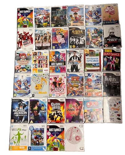 Nintendo wii games - games, x35