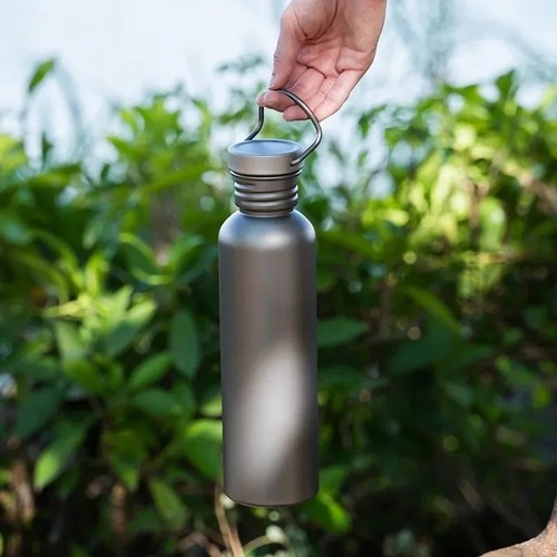 Titanium water bottle - titanium,