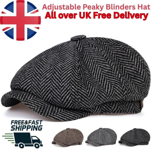 Adjustable peaky blinders - peaky, hat