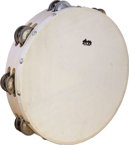 Atlas 10in tambourine goat - tambourine,,