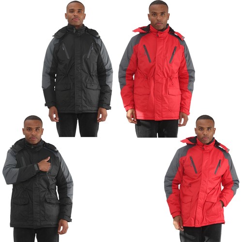 Mens padded winter jacket - padded,