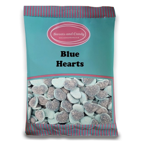 Blue hearts 1kg - blue,