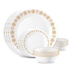 Corelle 16pc Butterfly Gold