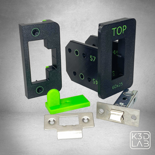Tubular latch lock - lock, jig