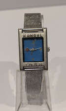 Kangol 1988 Ladies Tank Blue Steel Watch