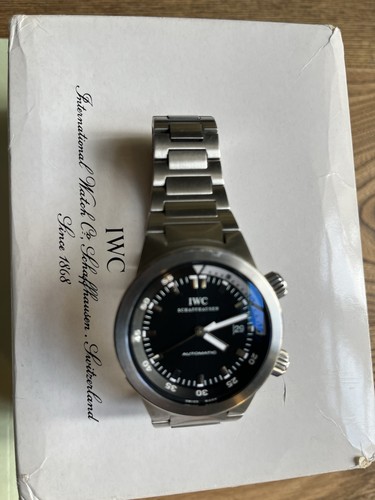 Iwc aquatimer men black - iwc,