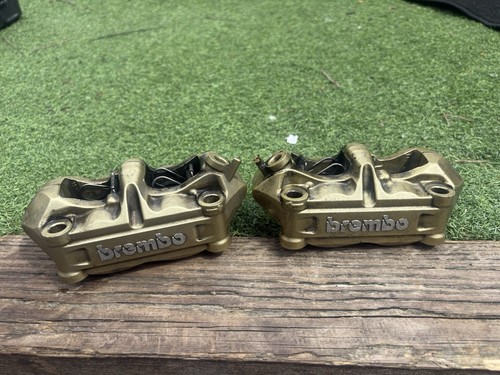 Motorcycle brembo 34b gold - motorcycle,
