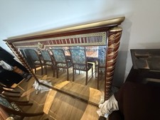 Regency Mahogany Sideboard with Mirror Above