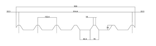914 box profile foam - ,
