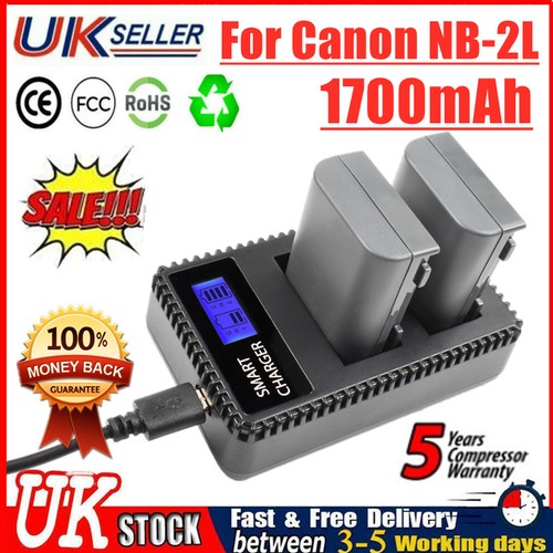 1700mah 2lh li ion - 2x, nb-2l