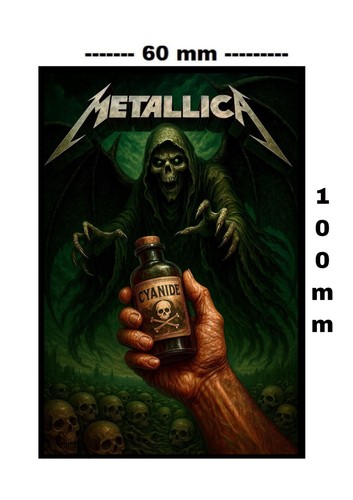Metallica sew on patch - sew,