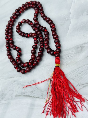 Buddhist wooden mala mantra - buddhist,