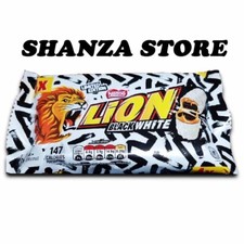 Lion Limited Edition Black White Chocolate Bars 4 x 30g| UK Free dispatch
