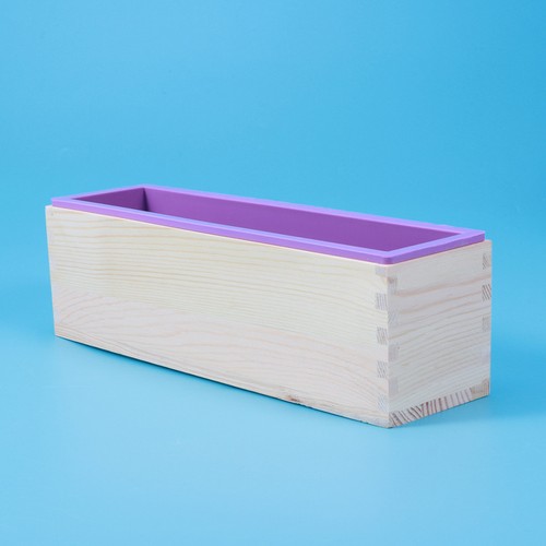 Diy soap mold square round - square,