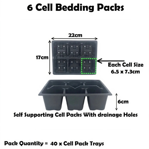 Cell bedding packs - bedding, plug