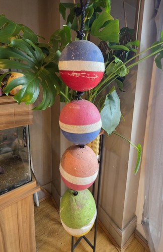 Vintage fishing net floats - fishing,