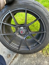 2forge Porsche Cayman 987 Zf6 Alloy Wheels 18" 5x130 X4 With Tyres