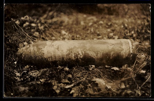 Photo unexploded artillery - photo-ak,