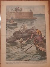 British Pedal Boat for Atlantic crossing tested Dover UK 1927 Tierney &Mathewson