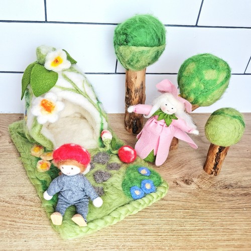 Waldorf hand felted - hand,