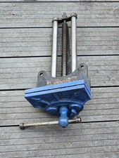 RECORD 52 1/2 QUICK RELEASE 9" JAWS WOODWORKING BENCH VICE GARAGE WORKSHOP VICE