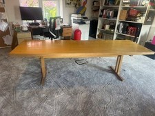 LARGE WOODEN OFFICE TABLE /