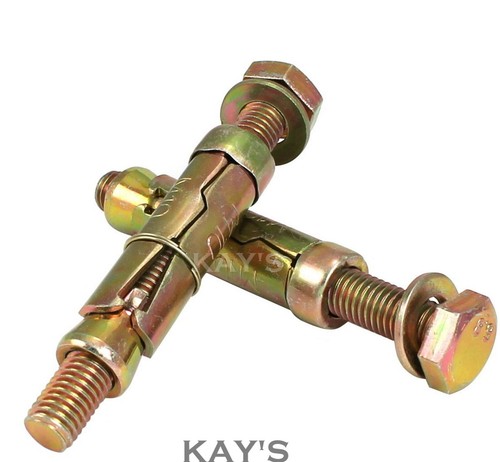 Loose bolt shield anchors - loose,