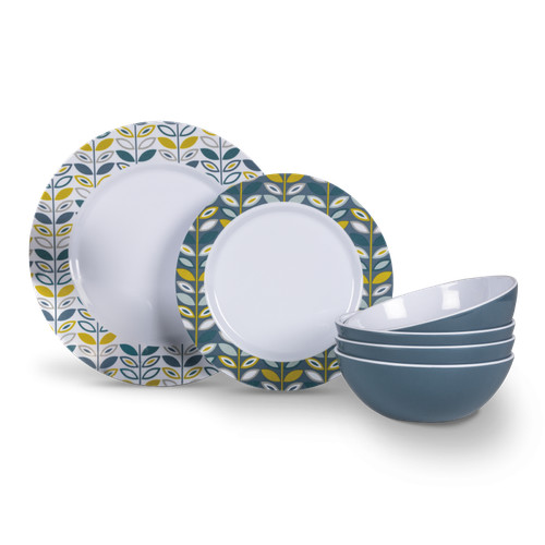 Flora melamine tableware - flora,