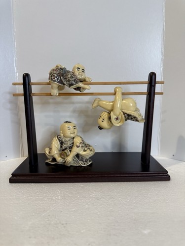 Netsuke style cute playful - style,