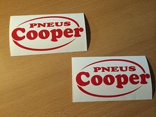2x Cooper tire sticker tires