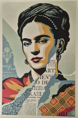 Shepard fairey frida - shepard,