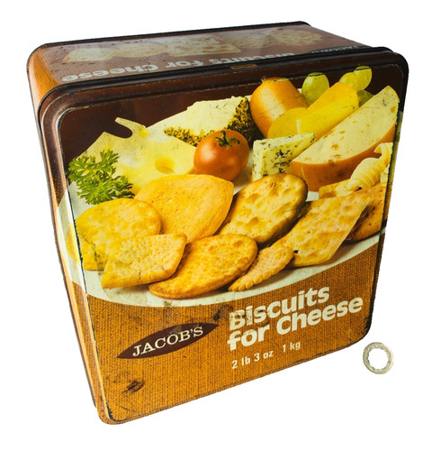 Advertising tin metal - tin,