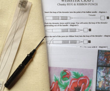 Make your own rugs, rug punch