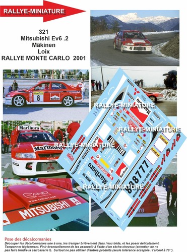 Decals ref 0321 - 1/43,