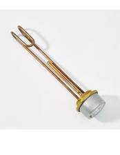 Backer 09193VS Copper Immersion Heater with Safety Thermostat - 14"