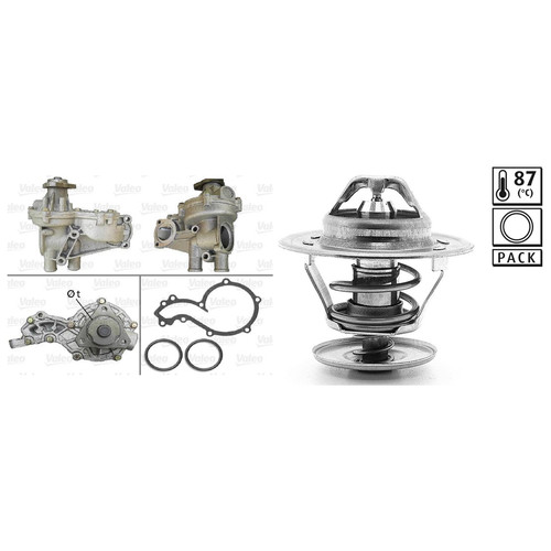 Valeo water pump thermostat - valeo, &