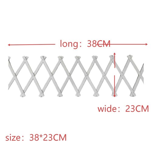White expandable plastic - expandable,